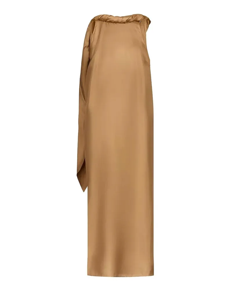 Loulou Studio Knielanges Kleid - Gold Gold