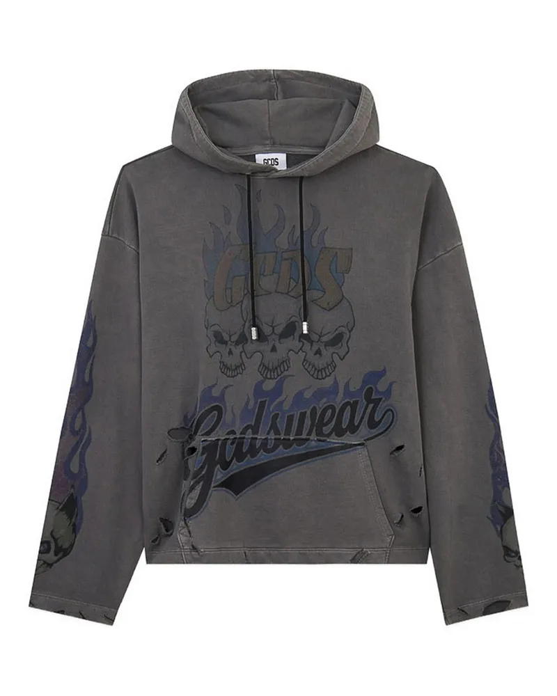 GCDS Sweatshirt - Grau Grau