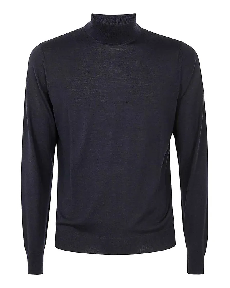 Drumohr  Rollkragenpullover - Blau Blau