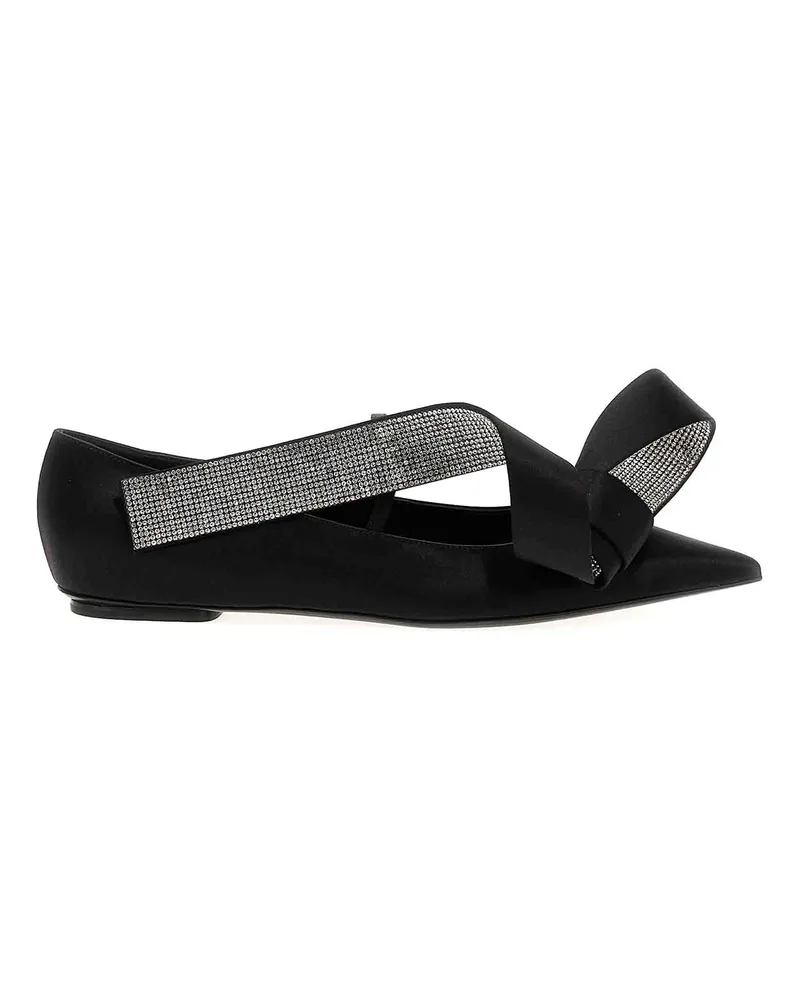 Sergio Rossi Ballerinas - Schwarz Schwarz