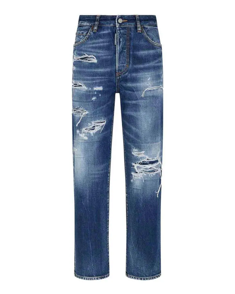 Dsquared2 Shorts - Helles Jeansblau Helles