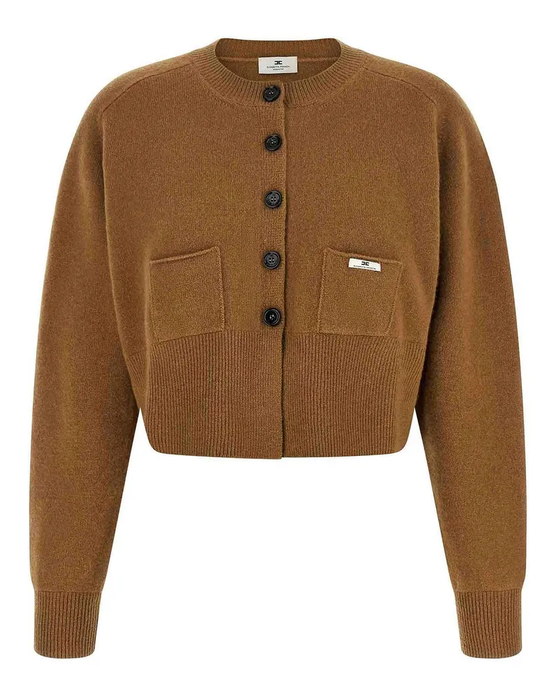 Elisabetta Franchi Cardigan - Braun Braun