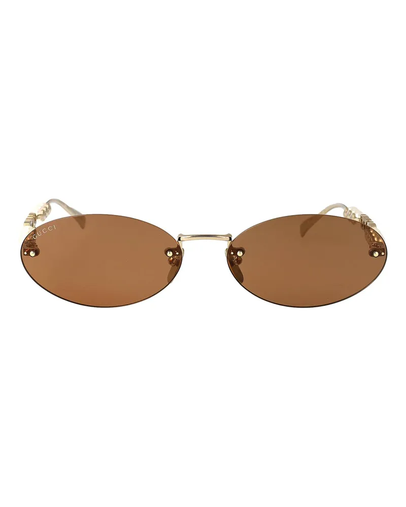 Gucci Sonnenbrille - Gold Gold