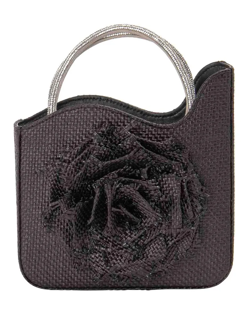 Le Silla Clutch - Schwarz Schwarz