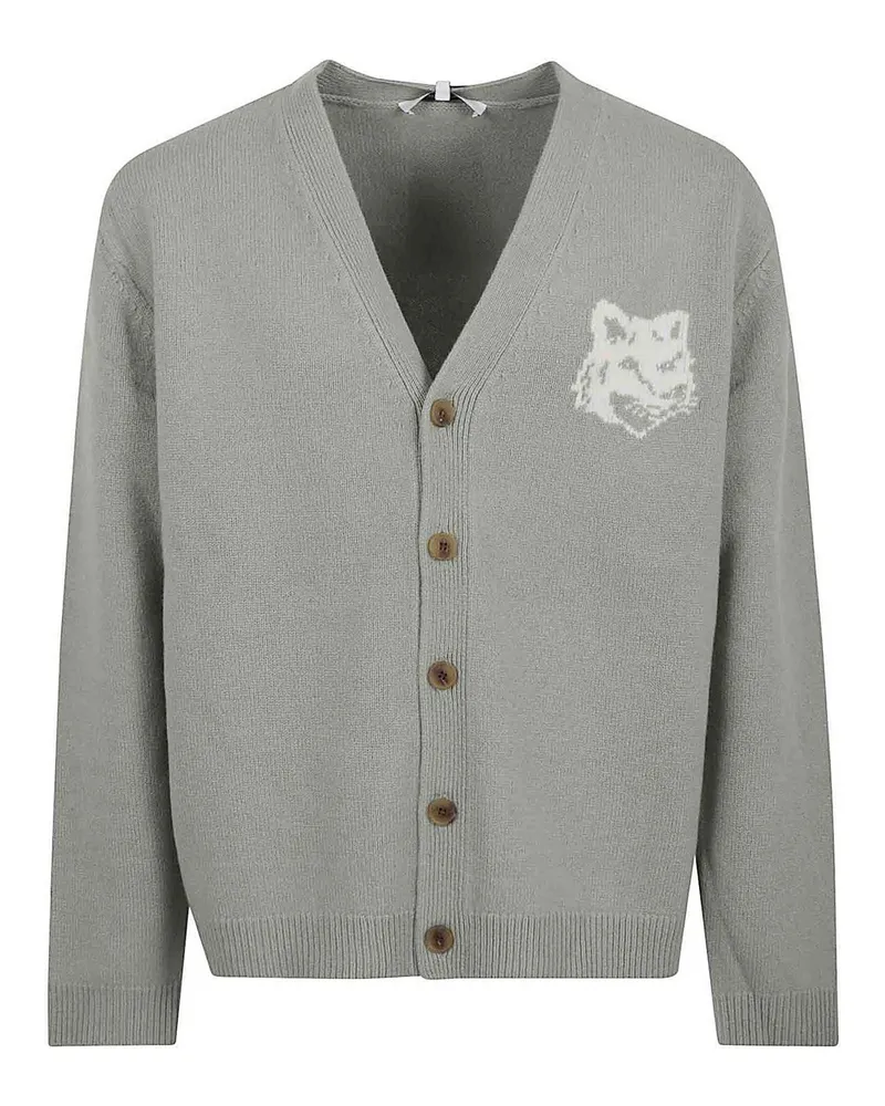 Kitsuné Cardigan - Hellbeige Hellbeige