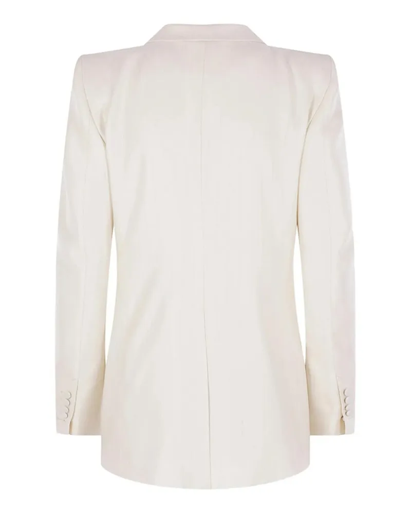 Tom Ford Knielanger Mantel - Weiß Weiß