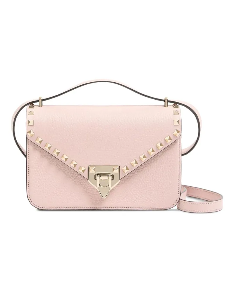 Valentino Garavani Schultertasche - Rosa Nude
