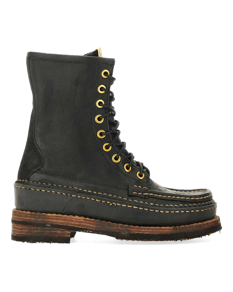Visvim Stiefel - Schwarz Schwarz