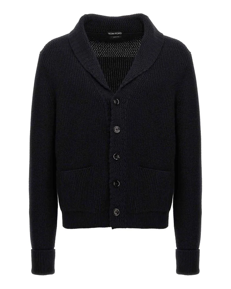 Tom Ford Cardigan - Blau Blau