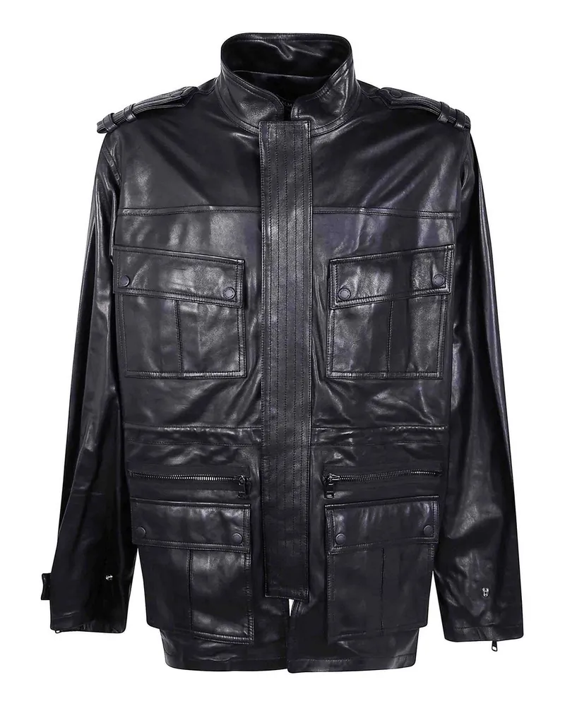 Balmain Parka - Schwarz Schwarz