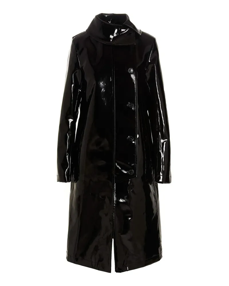 Raf Simons Trenchcoat - Schwarz Schwarz