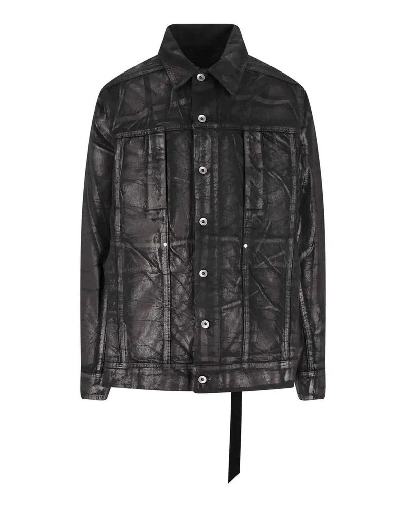 Rick Owens Lederjacke - Braun Braun