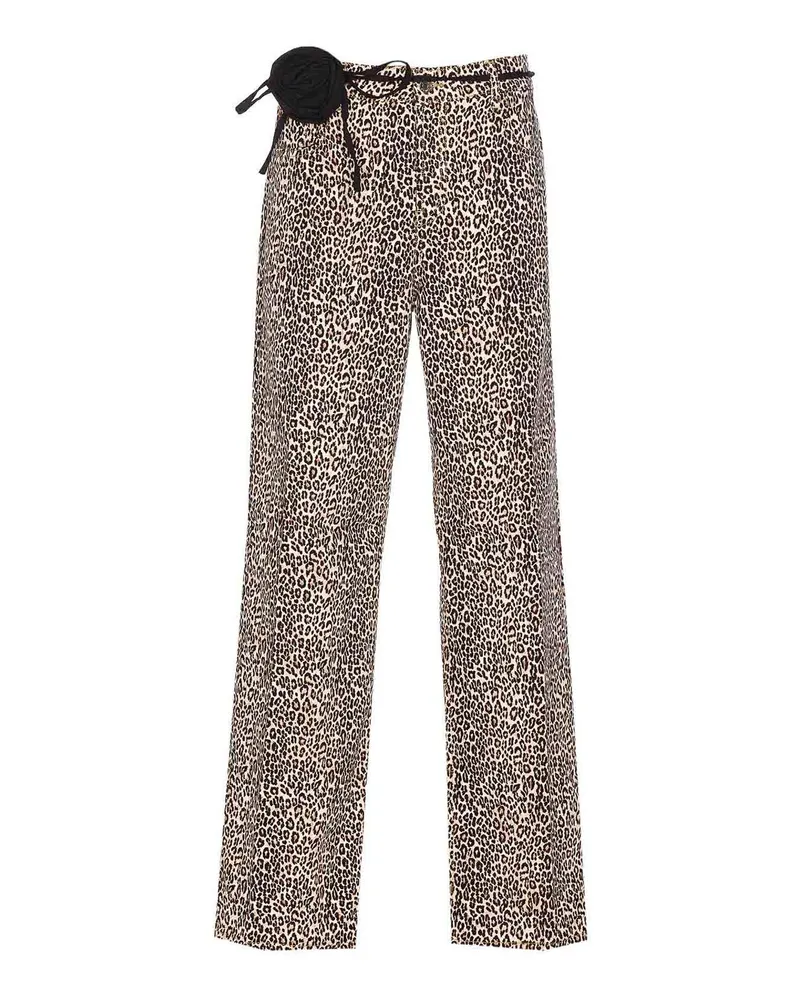 Liu Jo Bootcut Jeans - Braun Animal