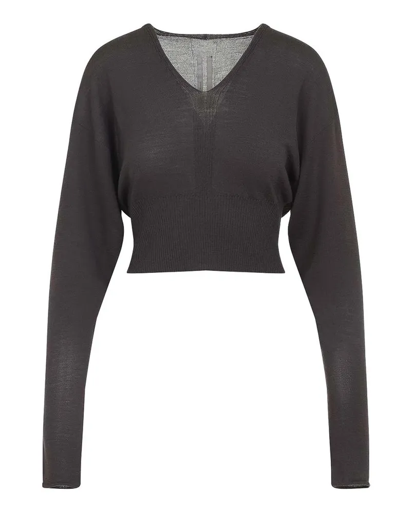 Rick Owens Rundhalspullover - Braun Braun