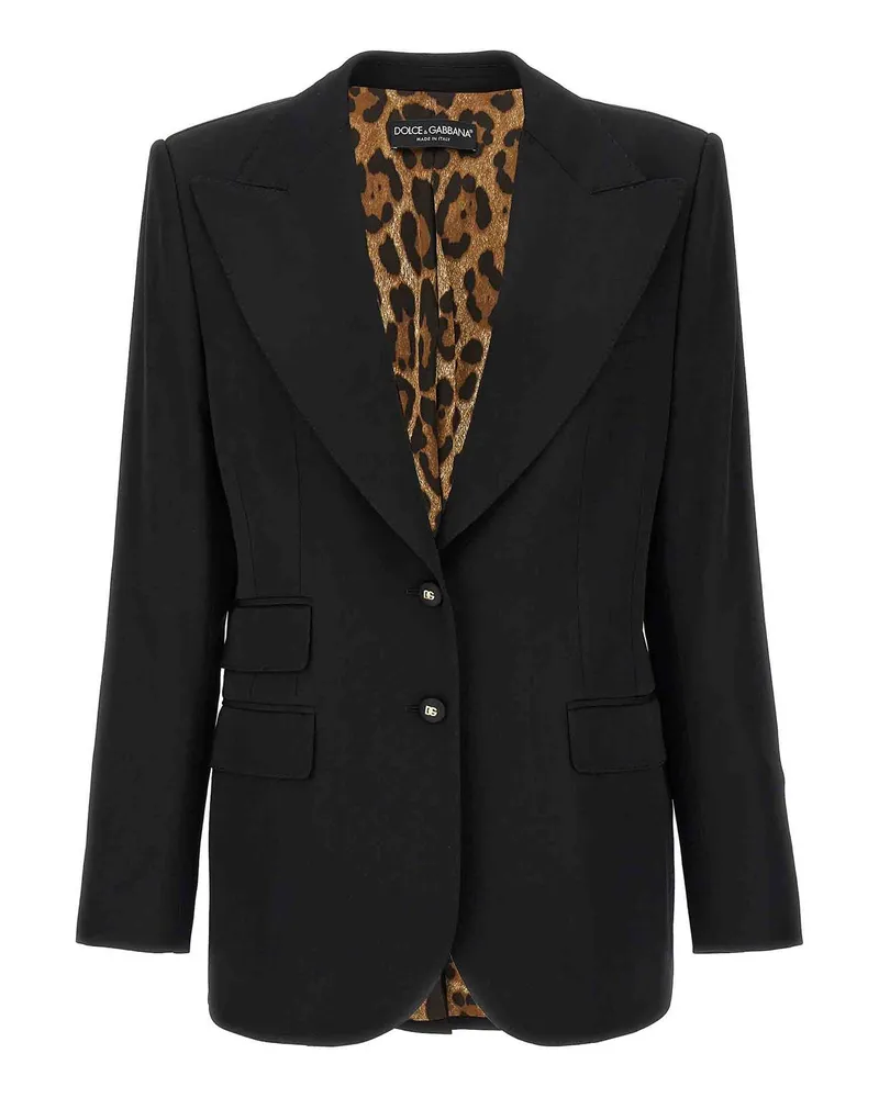 Dolce & Gabbana Blazer - Schwarz Schwarz