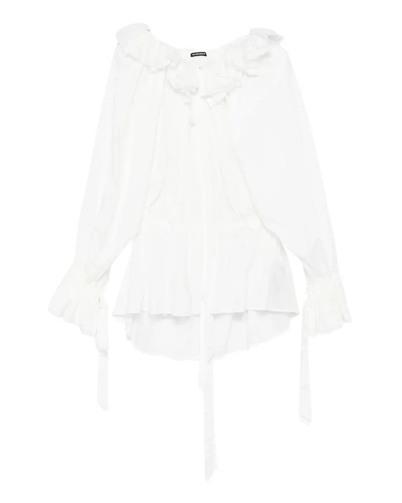 Ann Demeulemeester Kurzes Kleid - Weiß Weiß