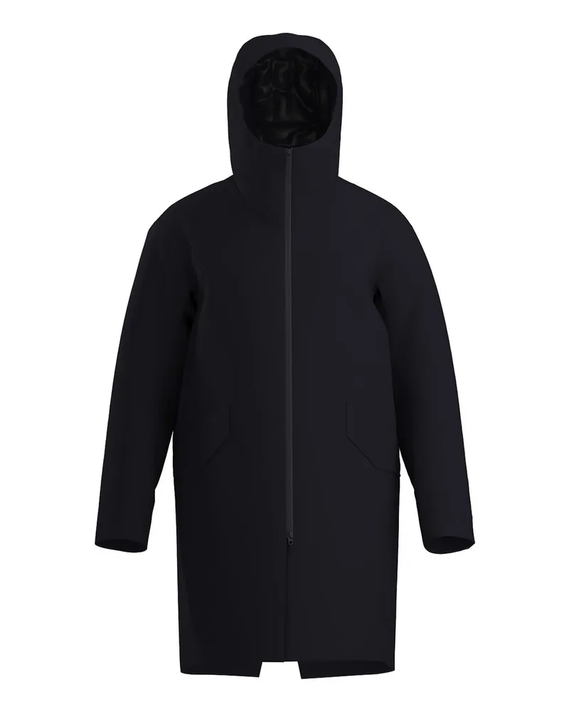 Arc'teryx Kurzer Mantel - Schwarz Schwarz