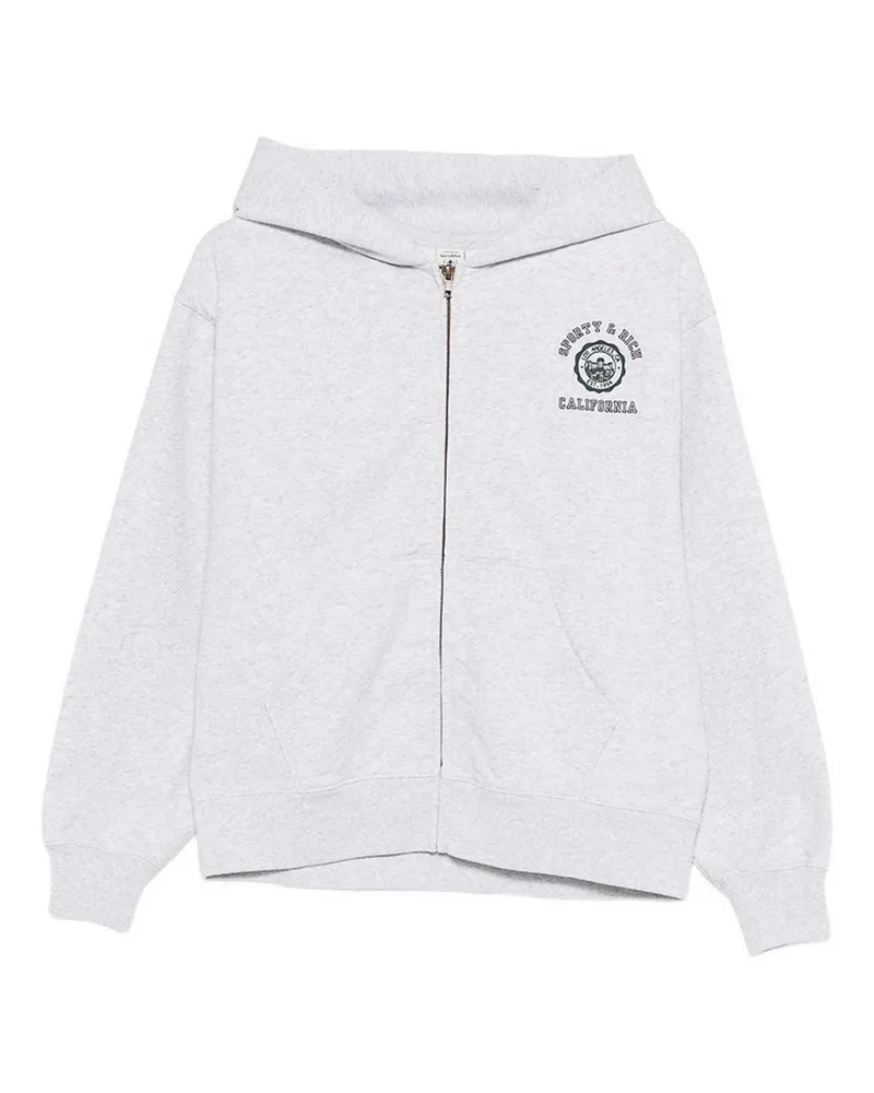 SPORTY & RICH Sweatshirt - Grau Grau