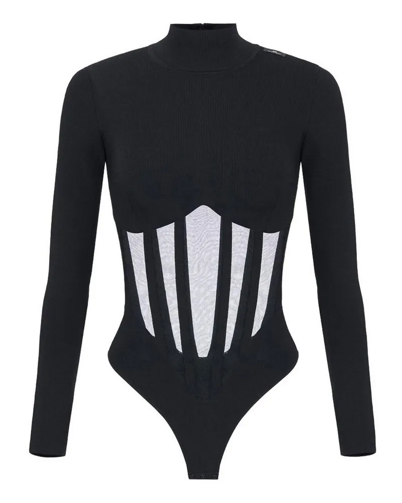 Elisabetta Franchi Top - Schwarz Schwarz