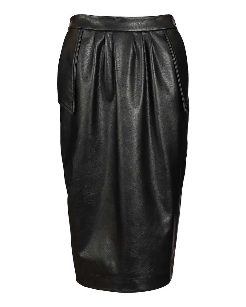 Stella McCartney Midirock - Schwarz Schwarz