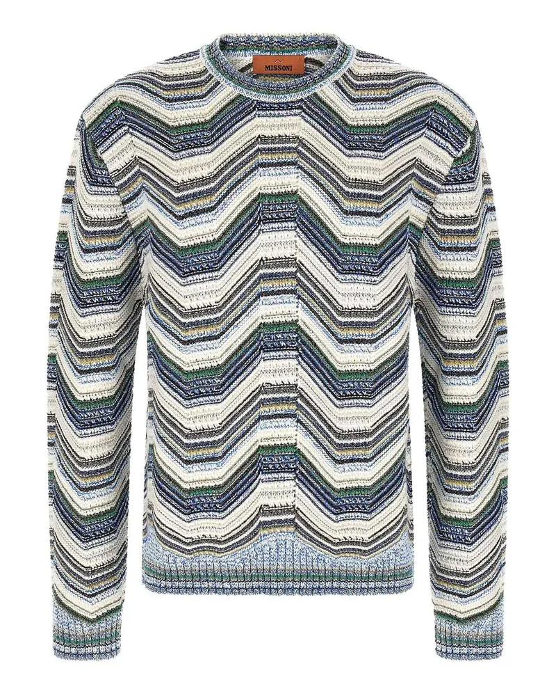 Missoni Rundhalspullover - Bunt Bunt