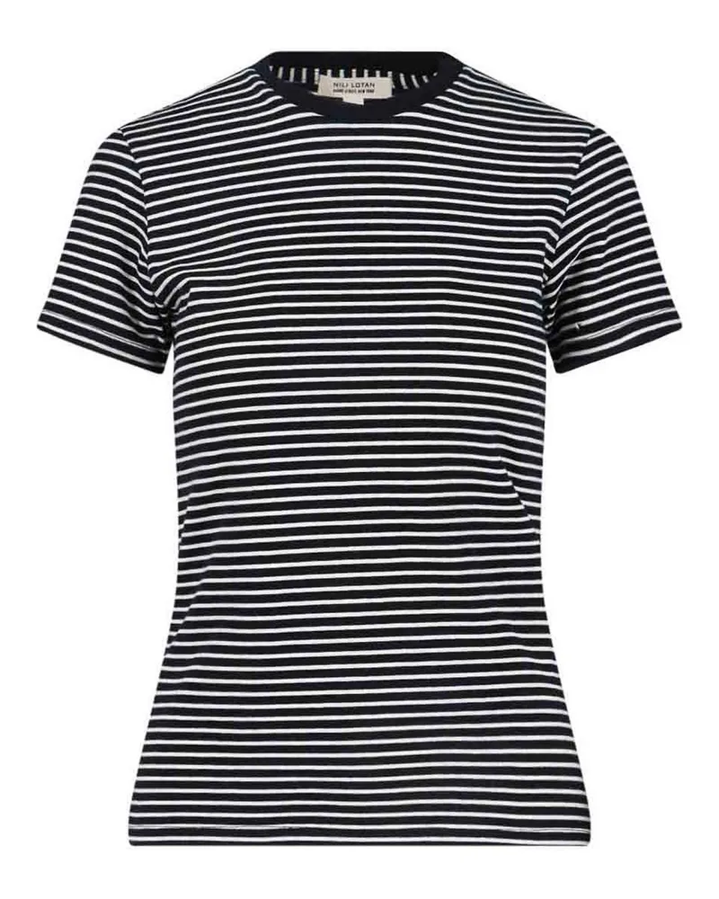 Nili Lotan T-Shirt - Schwarz Schwarz