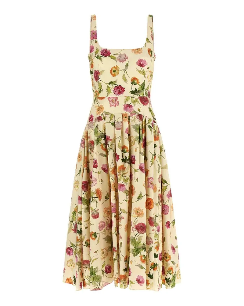 Carolina Herrera New York Knielanges Kleid - Beige Beige