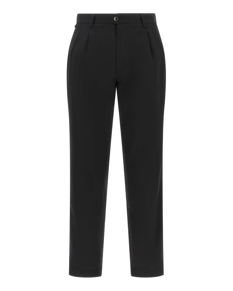 Incotex Formale Hose - Schwarz Schwarz