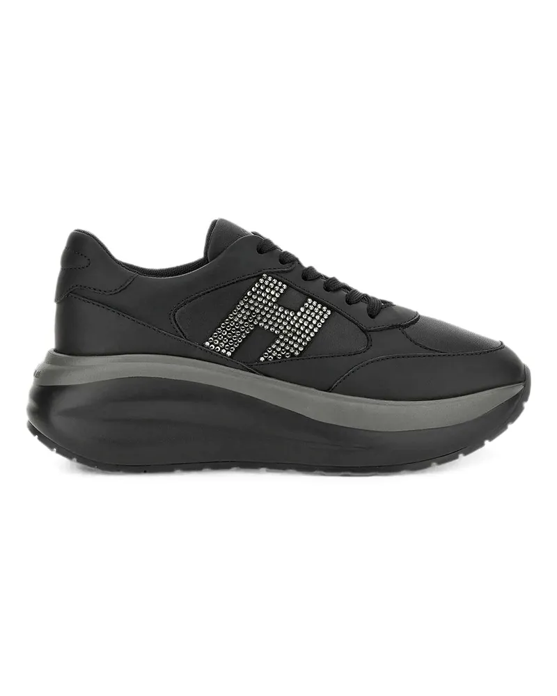 Hogan Ballerinas - Schwarz Schwarz