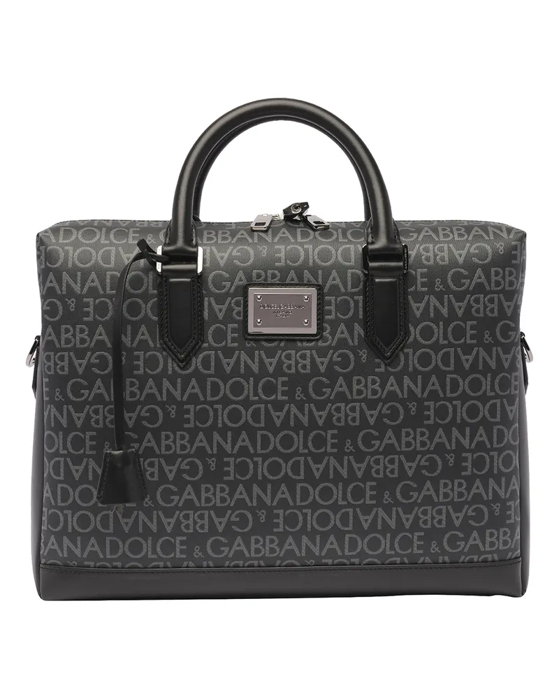 Dolce & Gabbana Aktentasche - Schwarz Schwarz