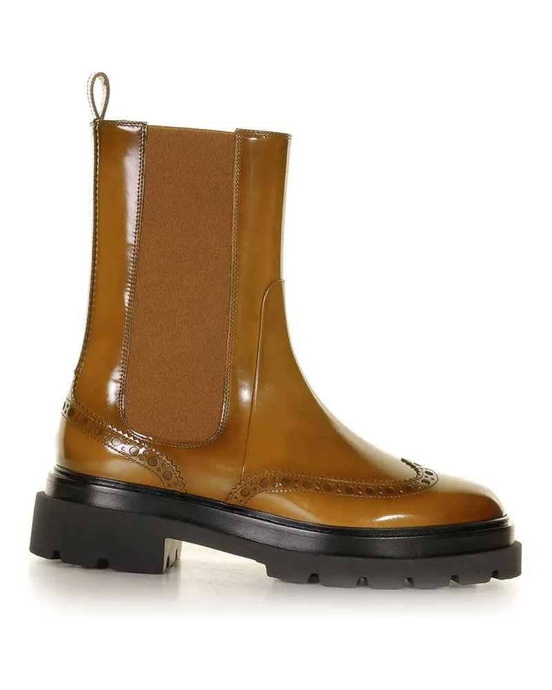 Santoni Stiefeletten - Braun Braun