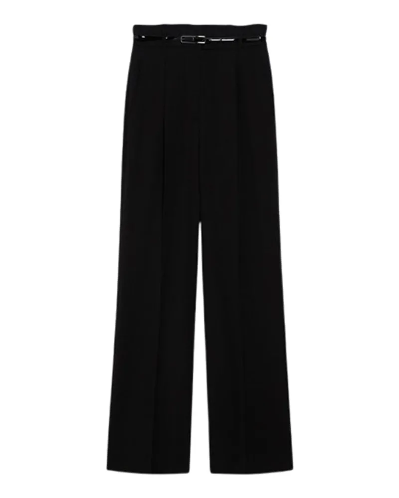 Max Mara Casual Hose - Schwarz Schwarz