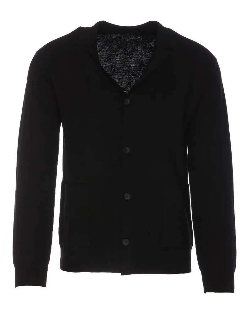 HOSIO Casualjacke - Schwarz Schwarz