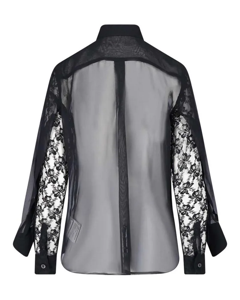 Comme des Garçons Hemd - Schwarz Schwarz