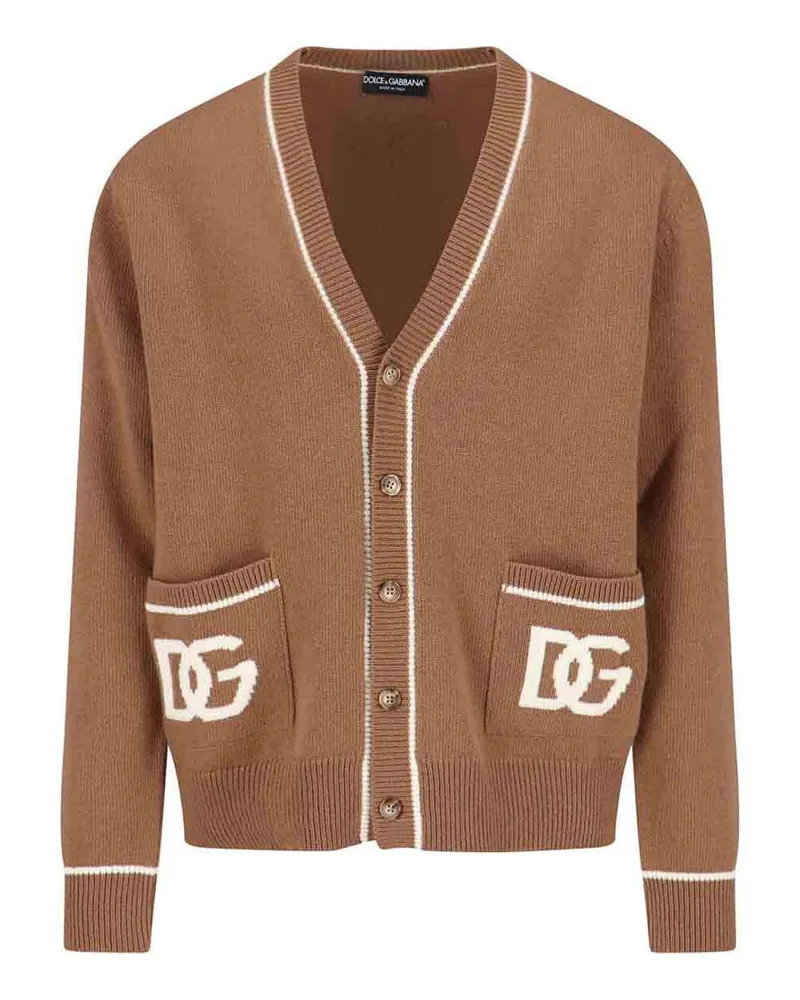 Dolce & Gabbana Cardigan - Braun Braun
