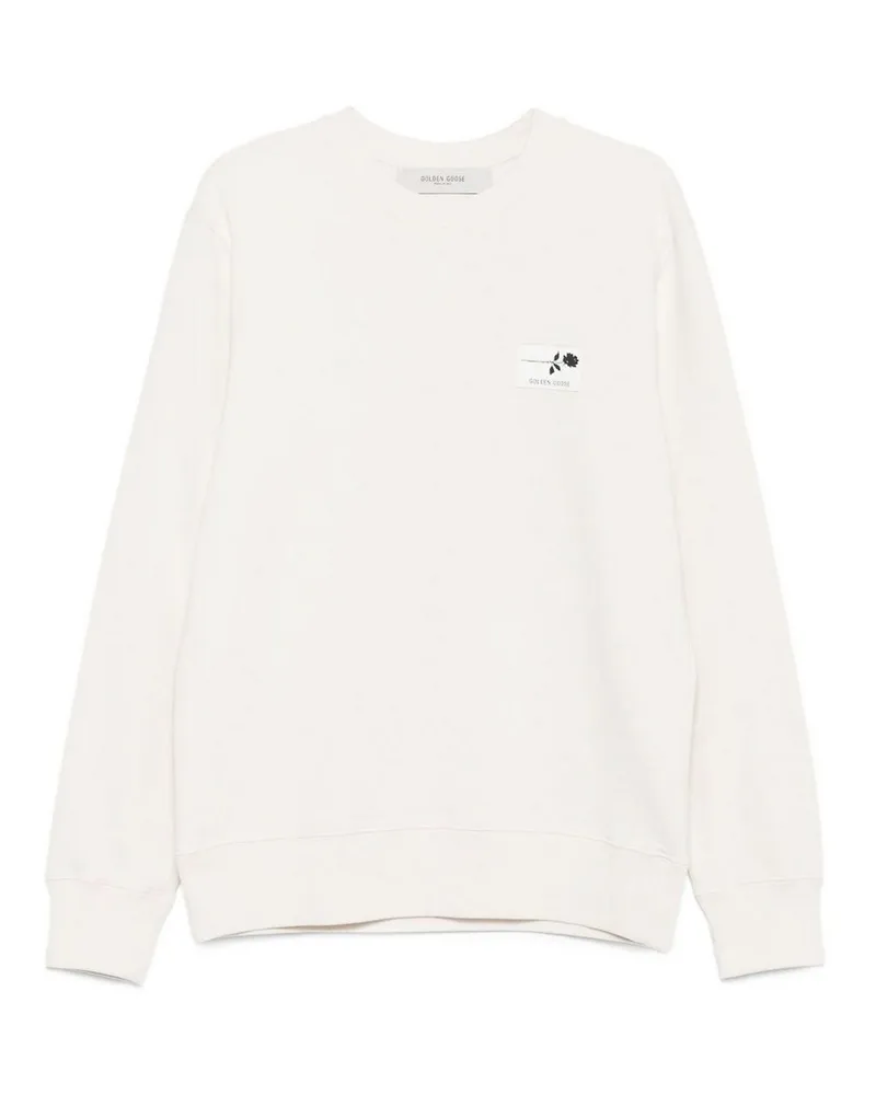 Golden Goose Sweatshirt - Weiß Weiß