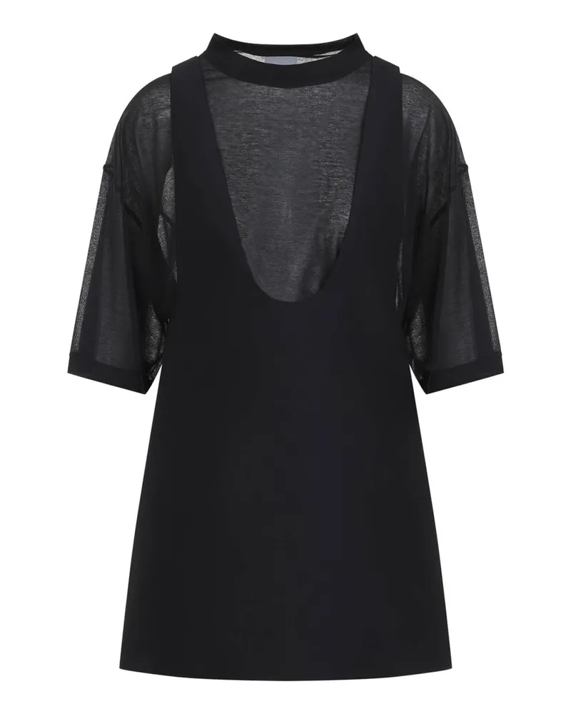 Balenciaga Knielanges Kleid - Schwarz Schwarz