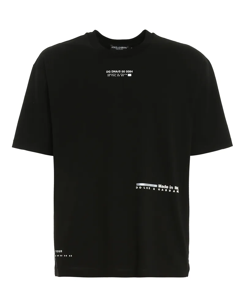 Dolce & Gabbana T-Shirt - Schwarz Schwarz