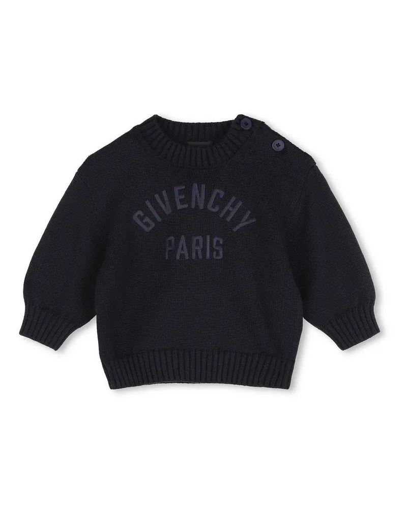 Givenchy Rundhalspullover - Blau Blau