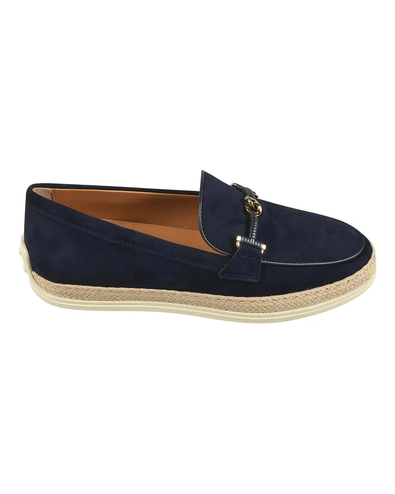TOD'S Mokassins - Weiß Schwarz