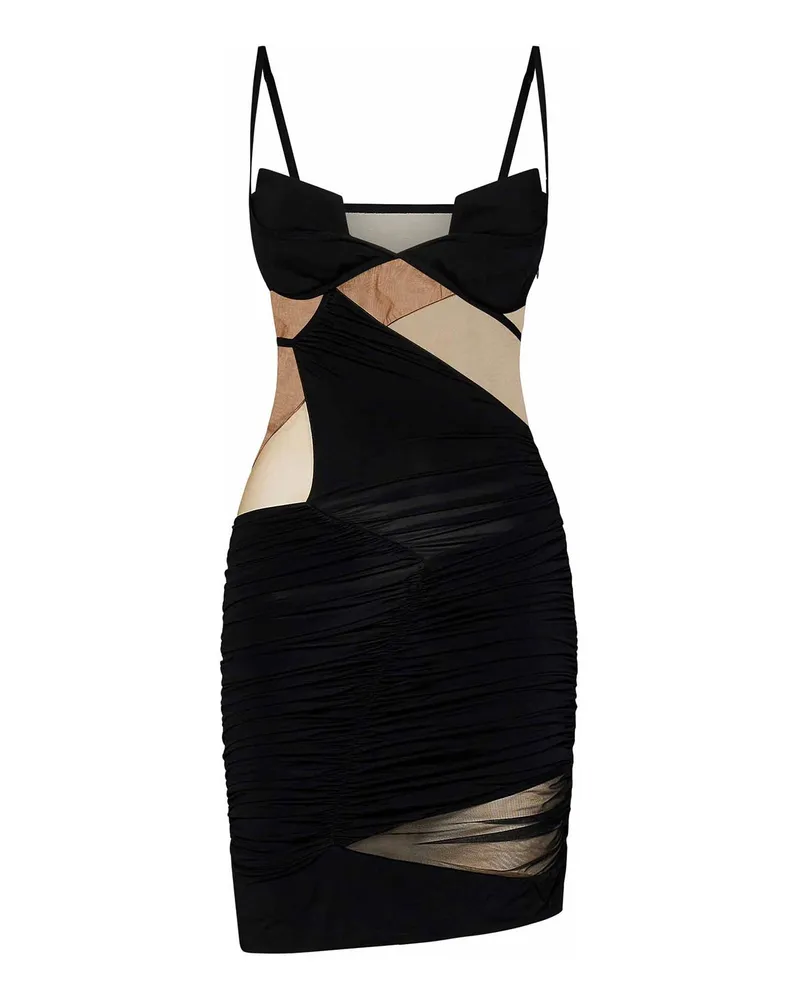 Nensi Dojaka Kurzes Kleid - Schwarz Schwarz
