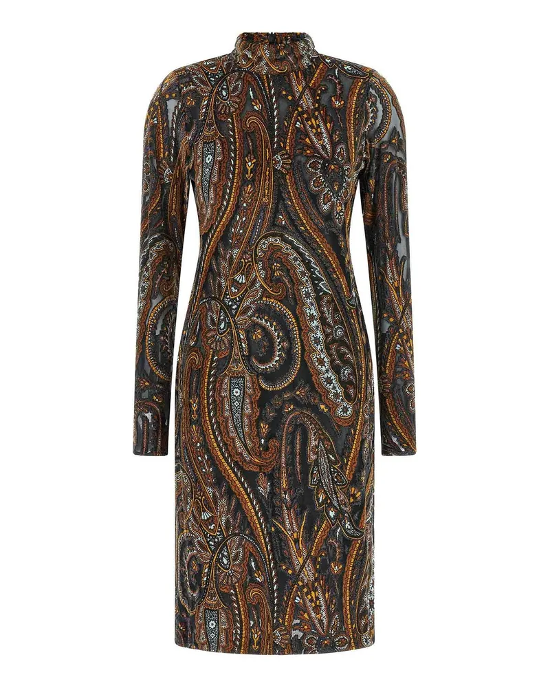 Etro Kurzes Kleid - Bunt Bunt