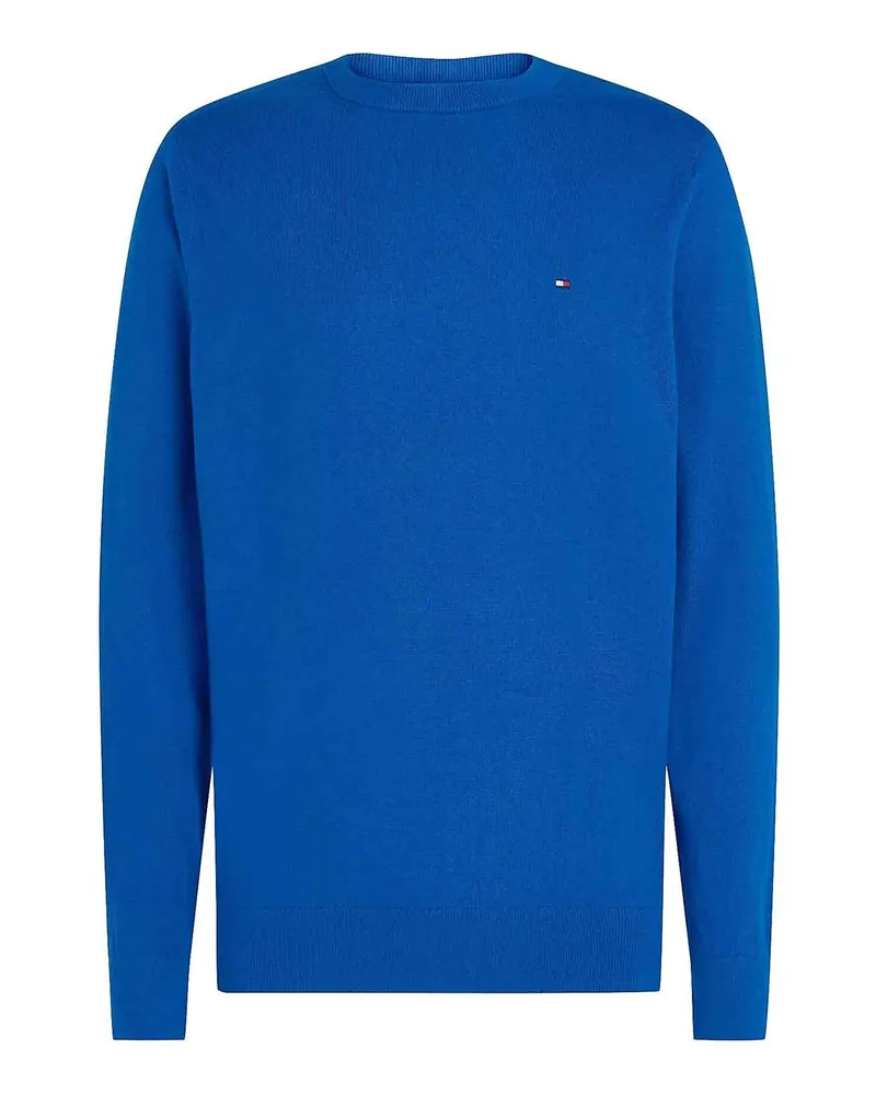 Tommy Hilfiger U-Boot-Pullover - Jeansblau Hellblau