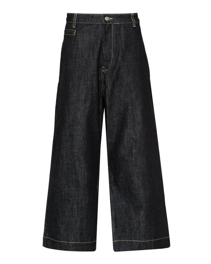 Studio Nicholson Casual Hose - Blau