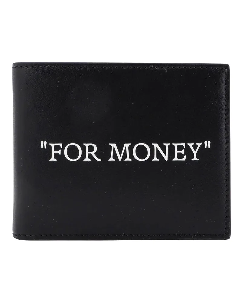 OFF-WHITE Portemonnaie - Schwarz Schwarz
