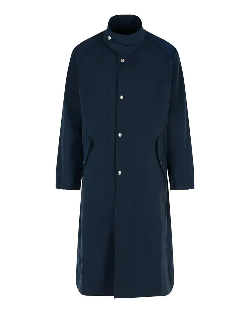 Dries van Noten Kurzer Mantel - Dunkelblau Dunkelblau