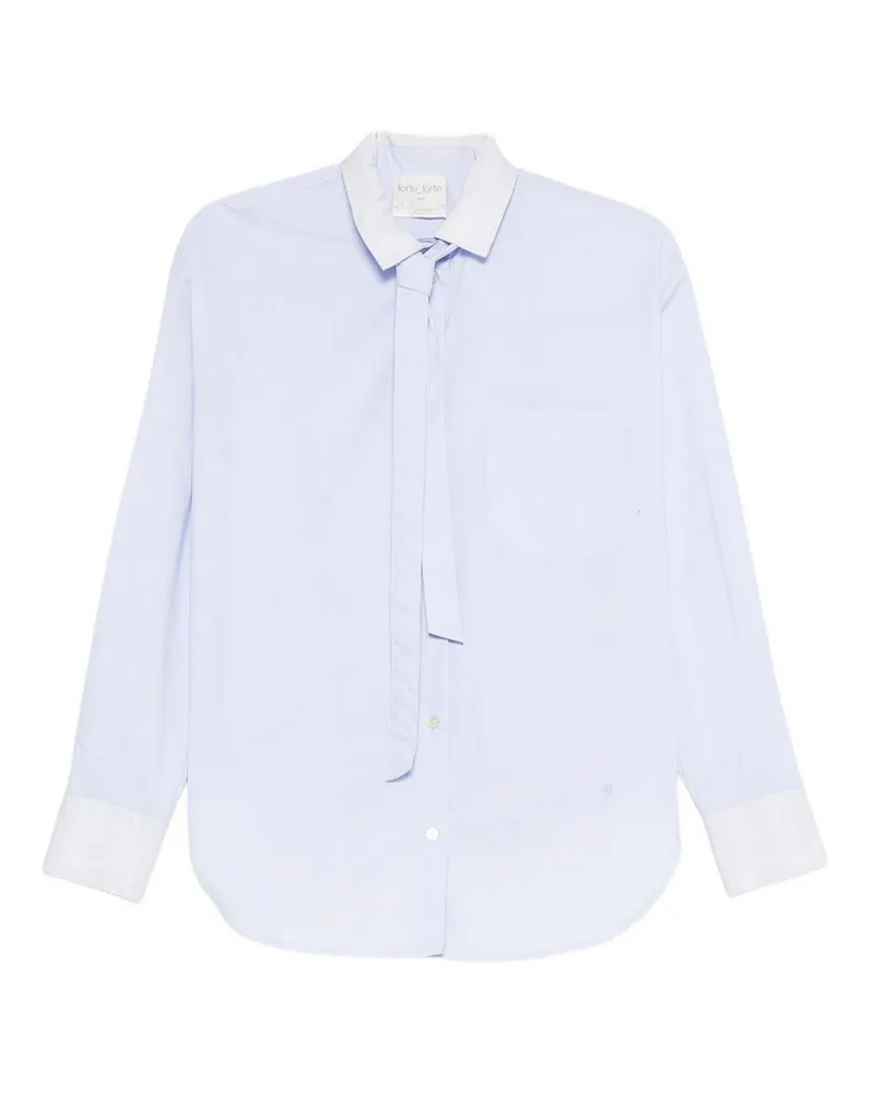 forte_forte Hemd - Blau Blau