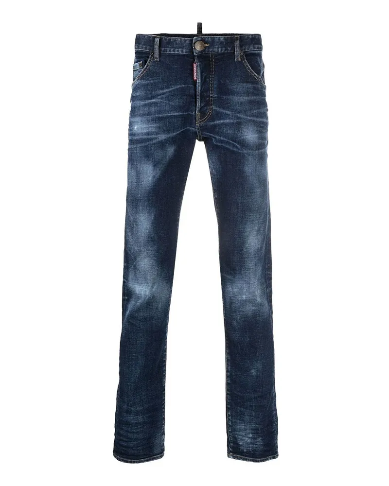 Dsquared2 Straight Leg Jeans - Blau Blau