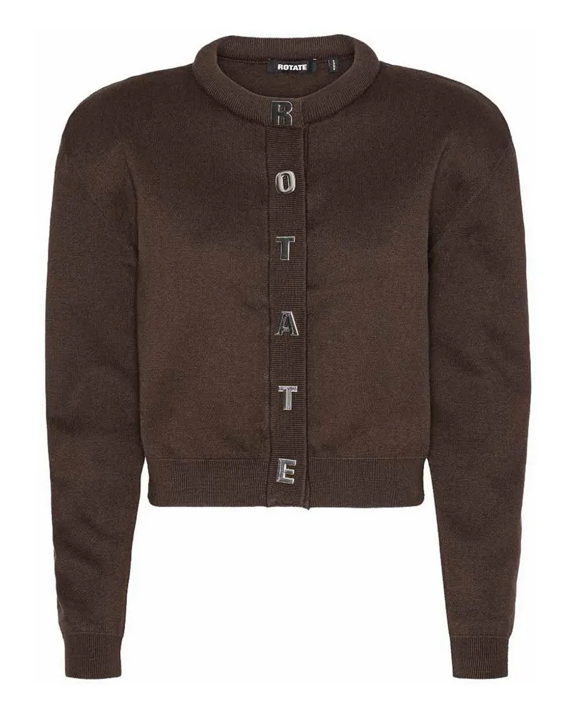 ROTATE Birger Christensen Cardigan - Braun Braun