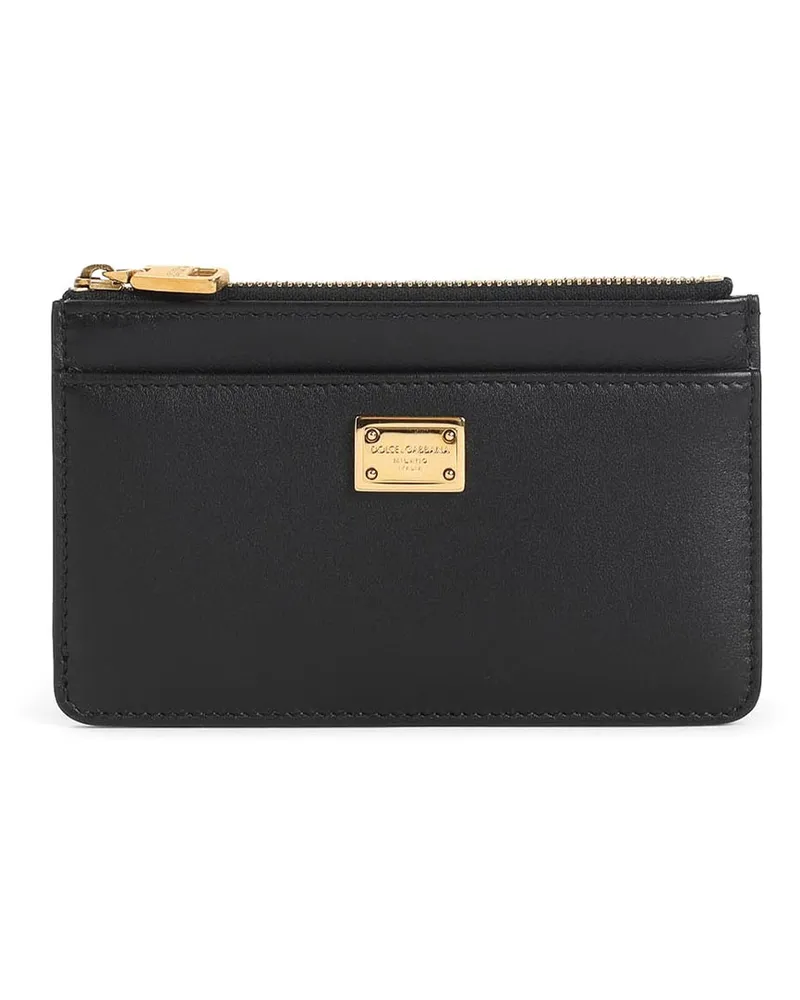 Dolce & Gabbana Portemonnaie - Schwarz Schwarz